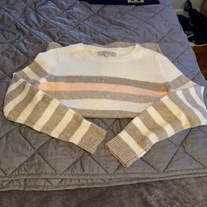 Loft Striped Sweater - Medium
